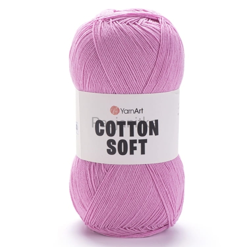 Włóczka Cotton Soft 20 róż/wrzos