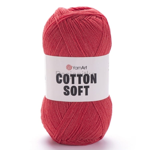 Włóczka Cotton Soft 26 czerwony
