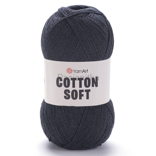 Włóczka Cotton Soft 28 grafit