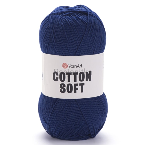 Włóczka Cotton Soft 54 granat