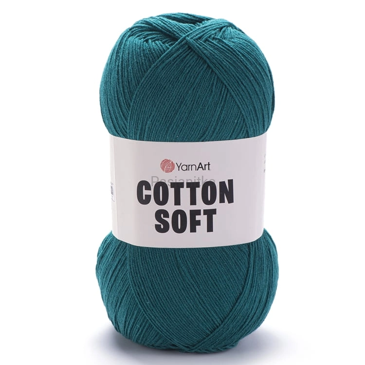 Włóczka Cotton Soft 63 morski