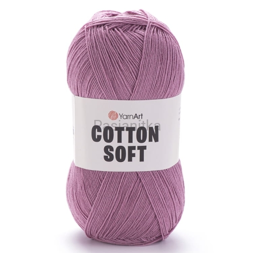 Włóczka Cotton Soft 65 brudny róż