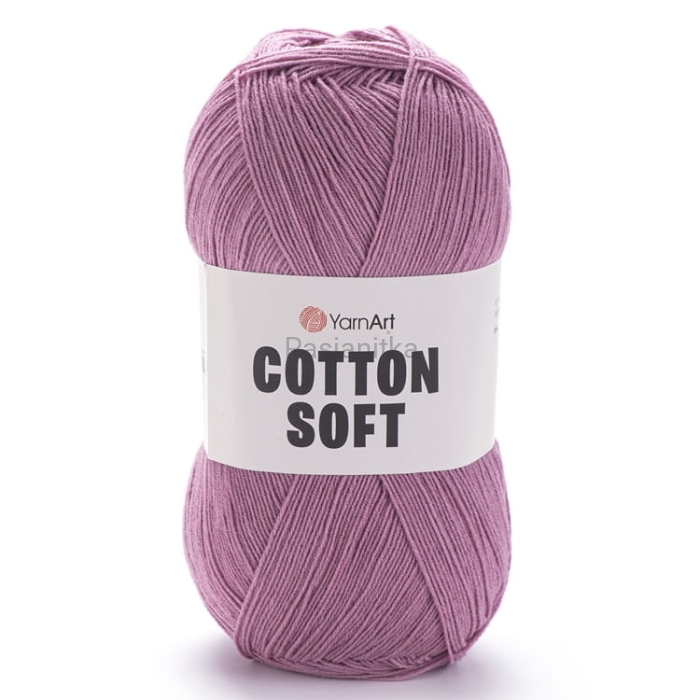 Włóczka Cotton Soft 65 brudny róż