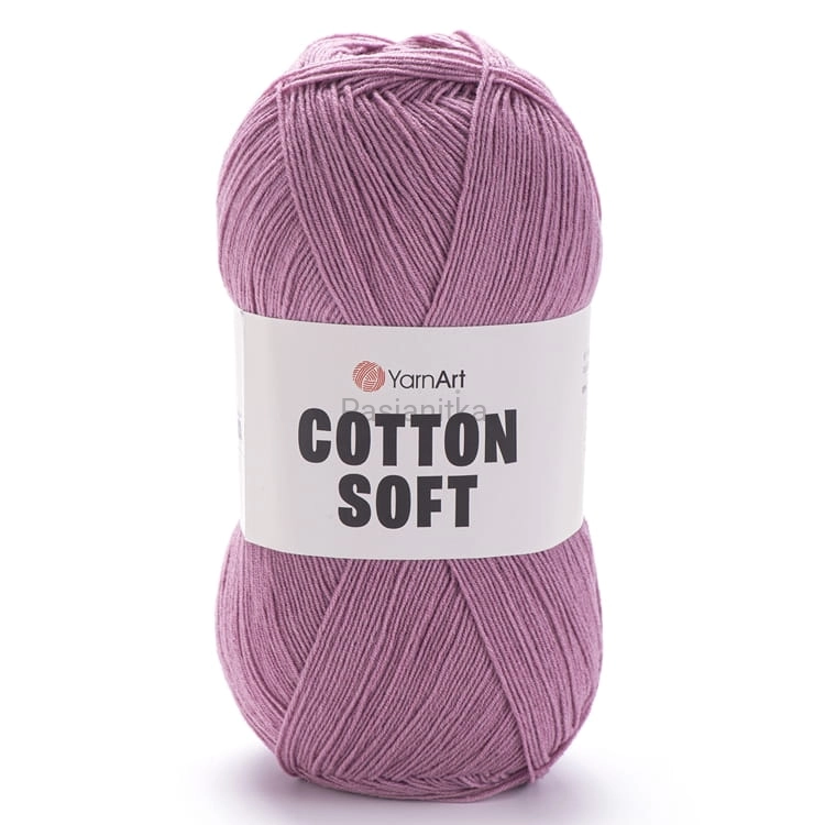 Włóczka Cotton Soft 65 brudny róż