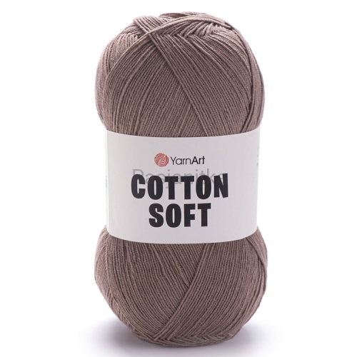 Włóczka Cotton Soft 71 mleczny brąz