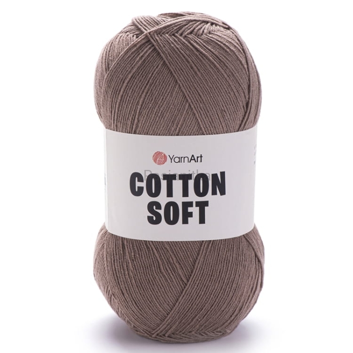 Włóczka Cotton Soft 71 mleczny brąz