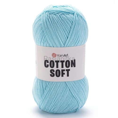 Włóczka Cotton Soft 76 jasna mięta