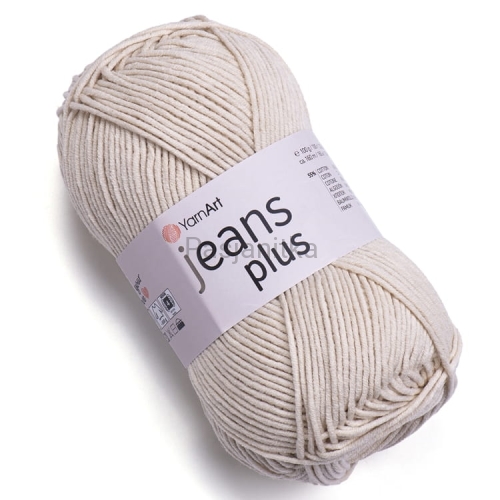 Włóczka Jeans Plus 05 jasny beż