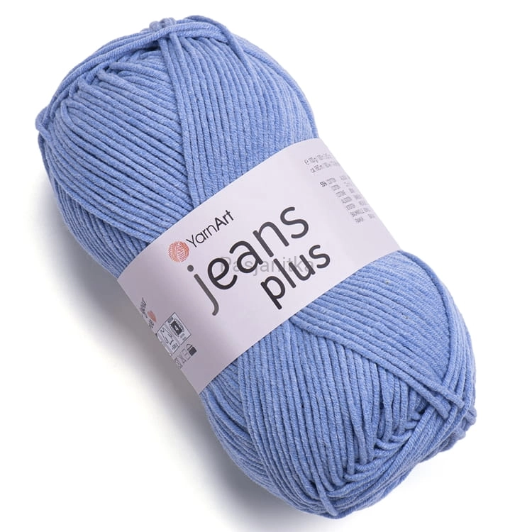 Włóczka Jeans Plus 15 niebieski