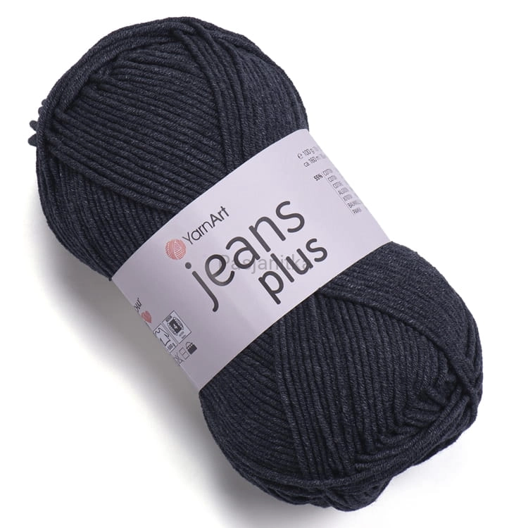 Włóczka Jeans Plus 28 grafit