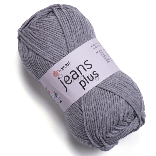 Włóczka Jeans Plus 46 szary