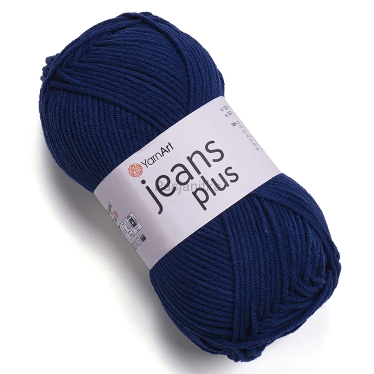 Włóczka Jeans Plus 54 granatowy