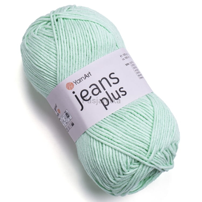 Włóczka Jeans Plus 79 mięta