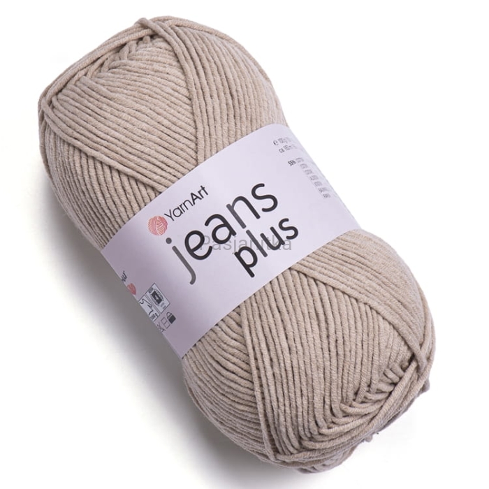 Włóczka Jeans Plus 87 cappuccino