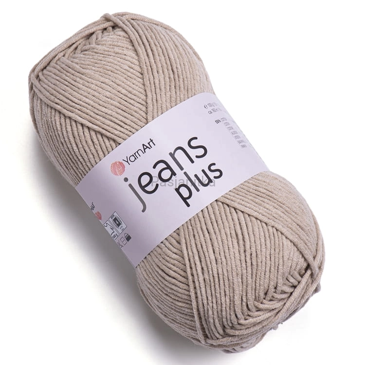 Włóczka Jeans Plus 87 cappuccino