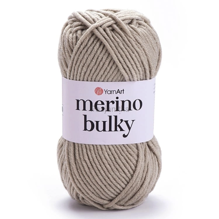 Włóczka Merino Bulky 033 beż