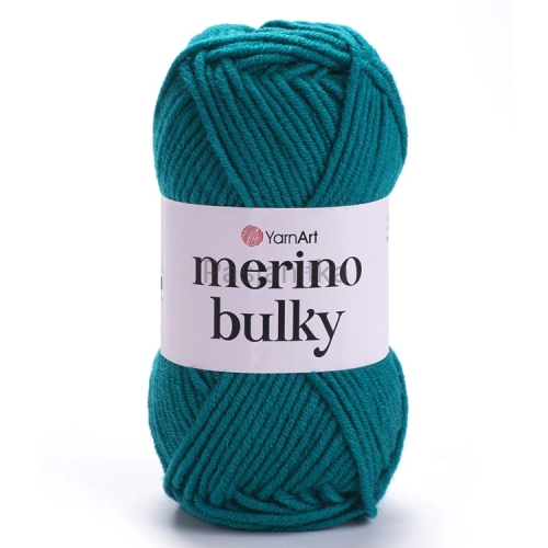 Włóczka Merino Bulky 11448 szmaragd