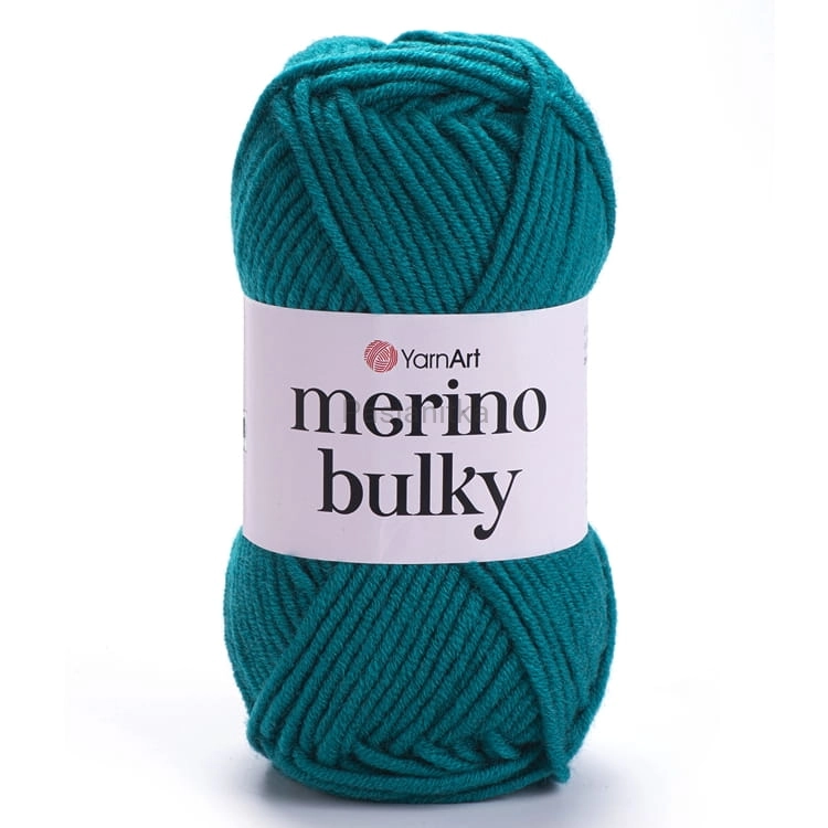 Włóczka Merino Bulky 11448 szmaragd