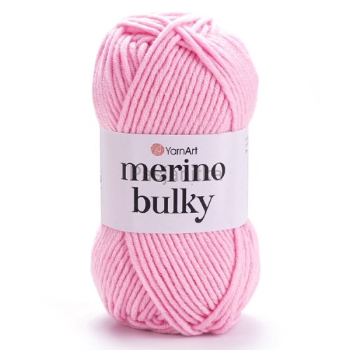 Włóczka Merino Bulky 217 jasny róż