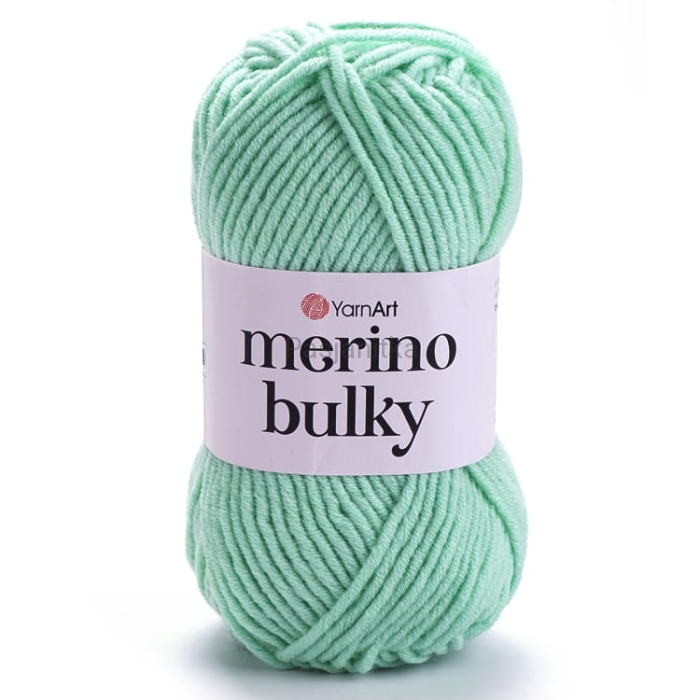 Włóczka Merino Bulky 841 mięta