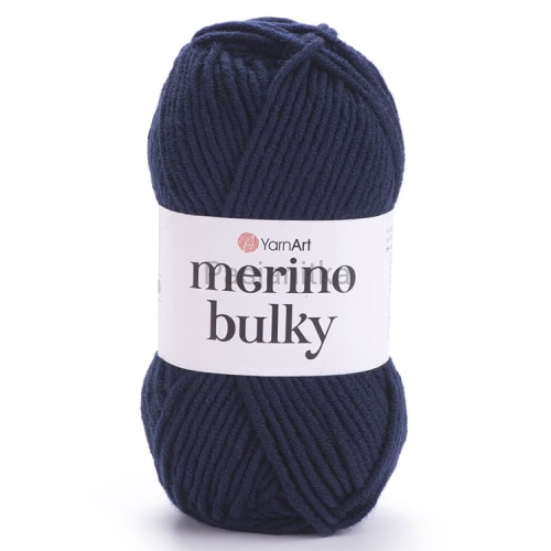 Włóczka Merino Bulky 583 granat