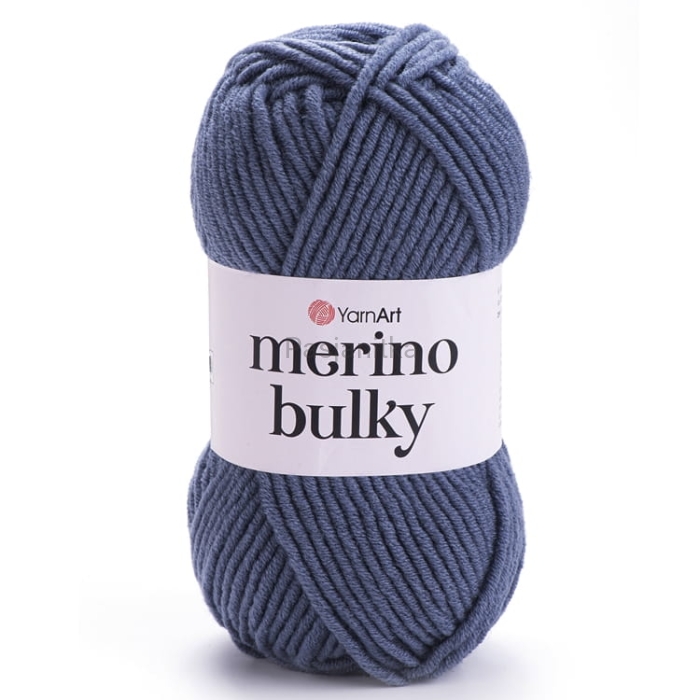 Włóczka Merino Bulky 3088 jeans