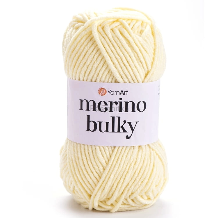 Włóczka Merino Bulky 7003 wanilia