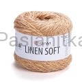 Włóczka Linen Soft 7305 ciepły beż