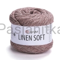 Włóczka Linen Soft 7308 jasny brąz