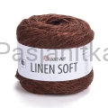 Włóczka Linen Soft 7309 brązowy