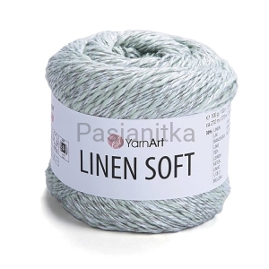 Włóczka Linen Soft 7312 mięta