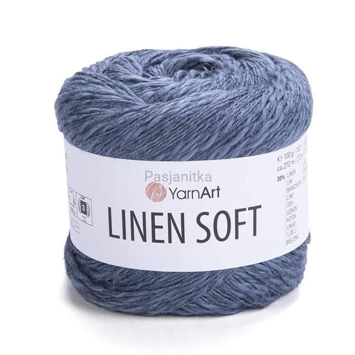 Włóczka Linen Soft 7316 jeans