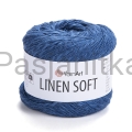 Włóczka Linen Soft 7317 ciemny niebieski