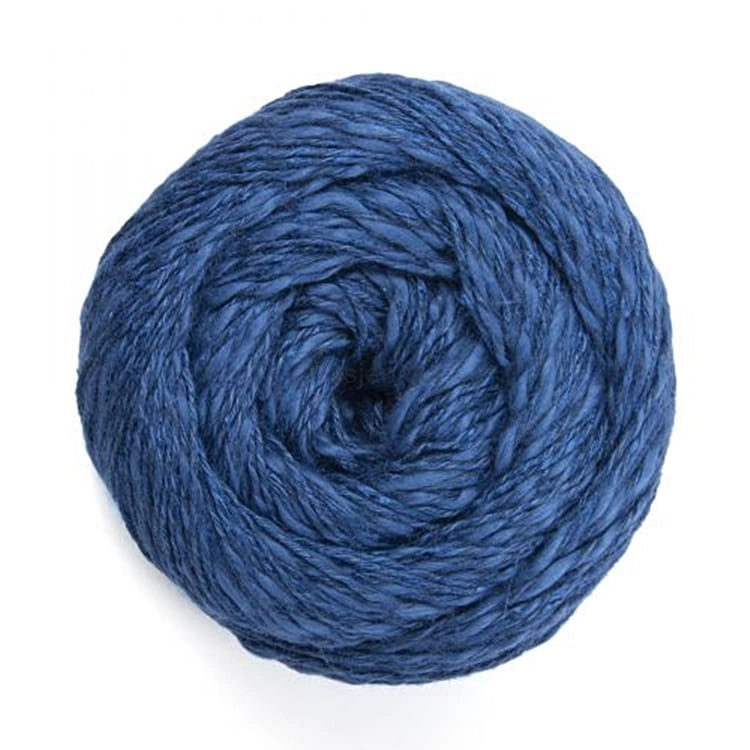 Włóczka Linen Soft 7317 ciemny niebieski