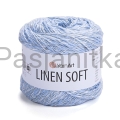 Włóczka Linen Soft 7319 błękit
