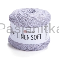 Włóczka Linen Soft 7320 jasny szary
