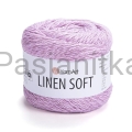 Włóczka Linen Soft 7321 liliowy róż