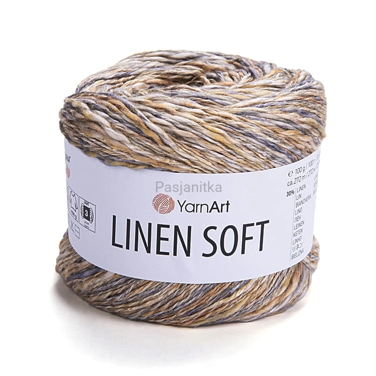 Włóczka Linen Soft 7407