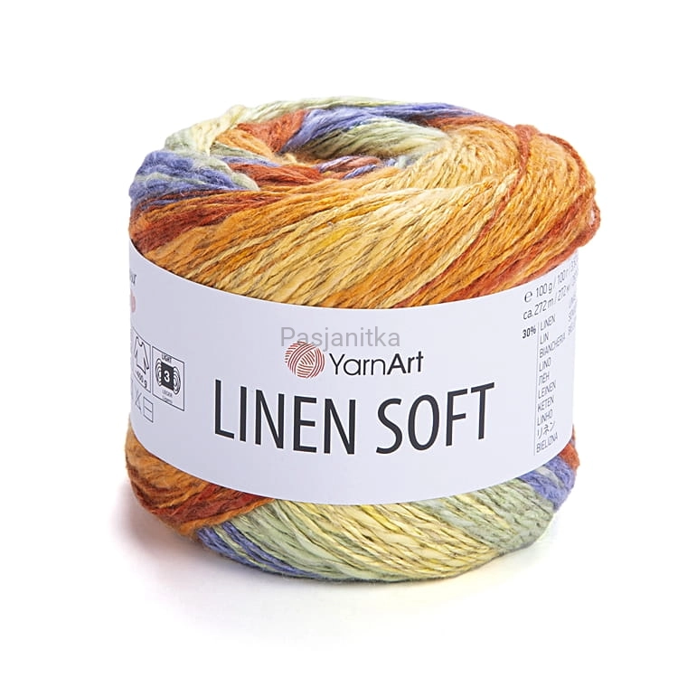 Włóczka Linen Soft 7412