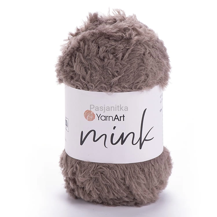 Włóczka Mink 332 jasny brąz