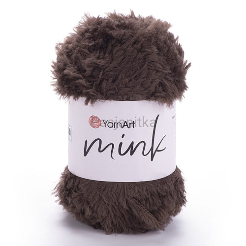 Włóczka Mink 333 brązowy
