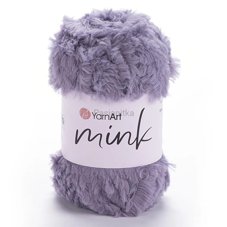 Włóczka Mink 335 ciemny szary