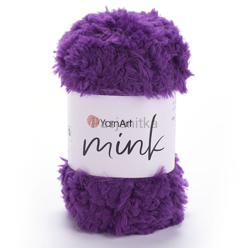 Włóczka Mink 338 fiolet