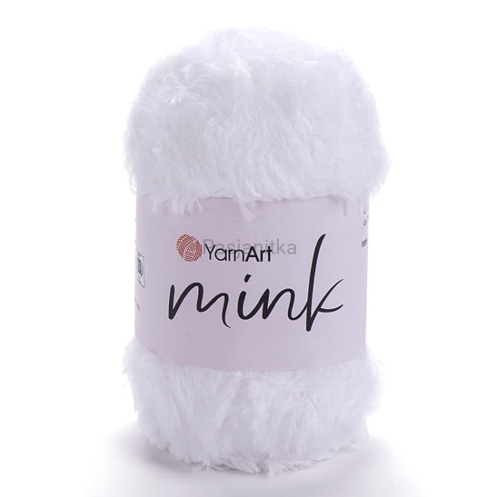 Włóczka Mink 345 biały