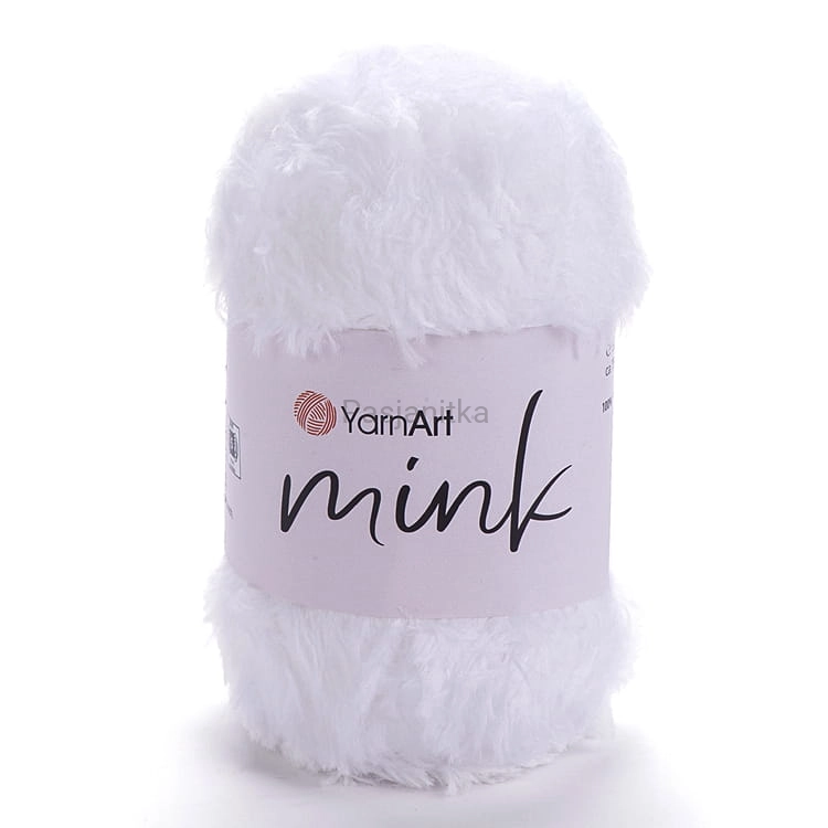 Włóczka Mink 345 biały