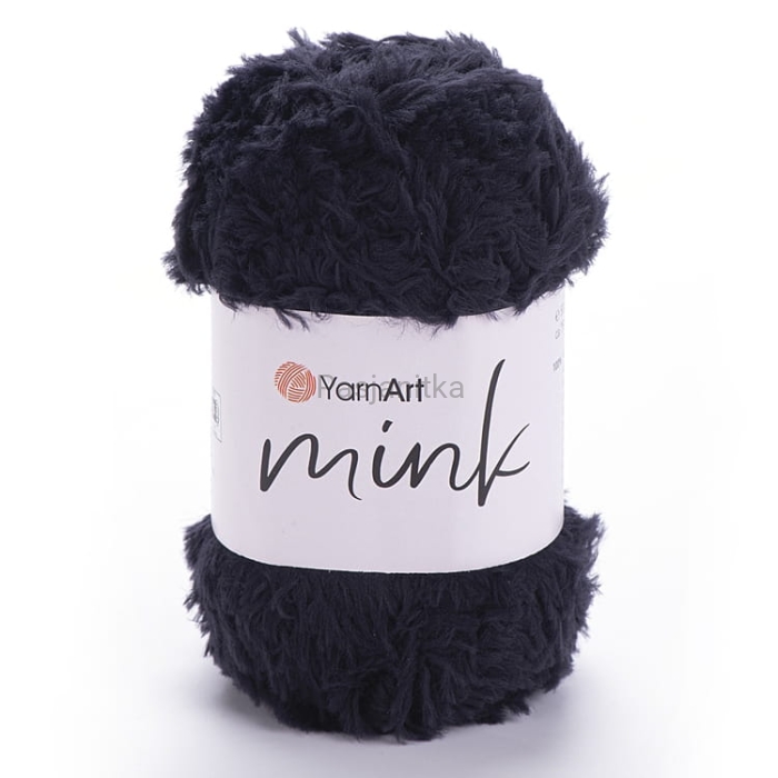 Włóczka Mink 346 czarny