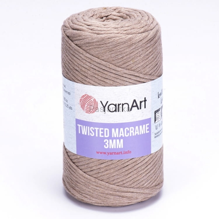 Sznurek Twisted Macrame 3 mm 768 beż