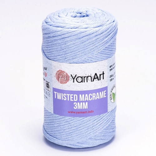 Sznurek Twisted Macrame 3 mm 760 błękit