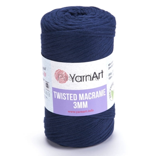Sznurek Twisted Macrame 3 mm 784 granat