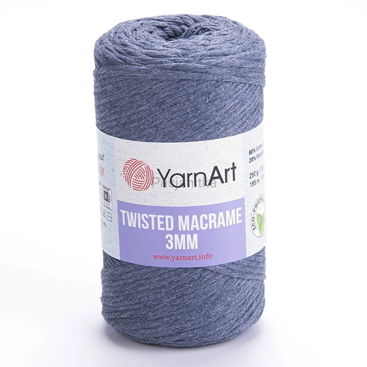Sznurek Twisted Macrame 3 mm 761 jeans